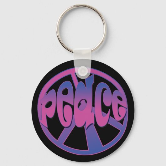 Peace Sleutelhanger (Voorkant)