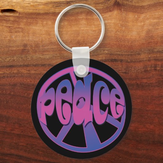 Peace Sleutelhanger (Voorkant)
