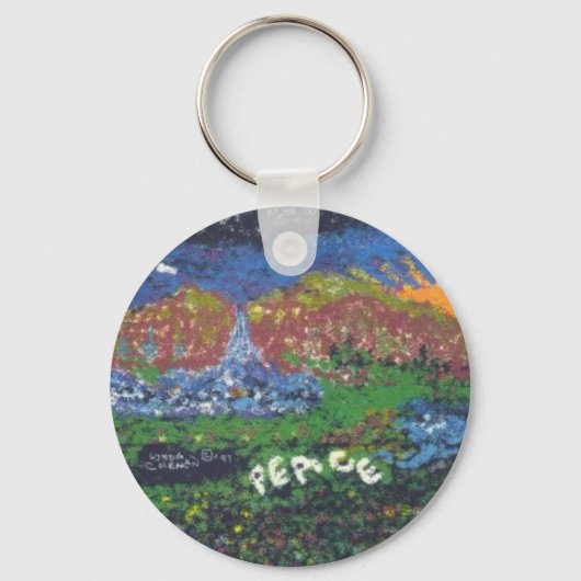 Peace Sleutelhanger (Voorkant)