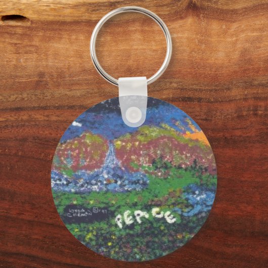 Peace Sleutelhanger (Voorkant)