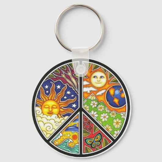 PEACE-sleutelhanger Sleutelhanger (Voorkant)