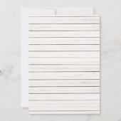 Peace, Snowy Evergreen 2 Photo Holiday Card Kaart (Achterkant)