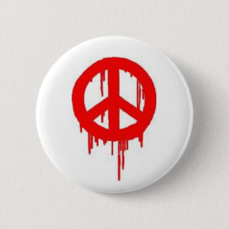 Peace SPrayverf-Button Ronde Button 5,7 Cm