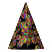 Peace Squares Balls Feesthoedjes (Achterkant)