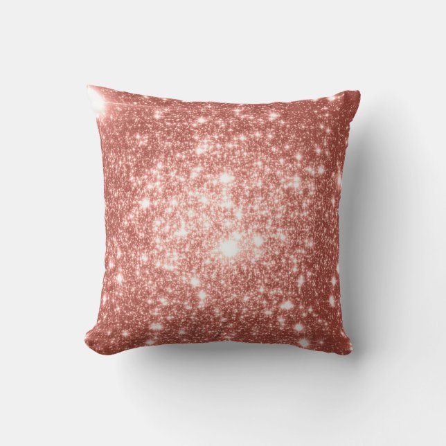 Peace Stars Astrale Glitter Kussen (Voorkant)