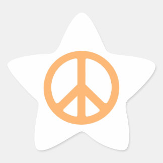 Peace Ster Sticker