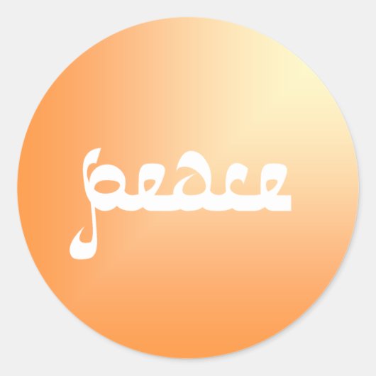 Peace Sticker (Voorkant)