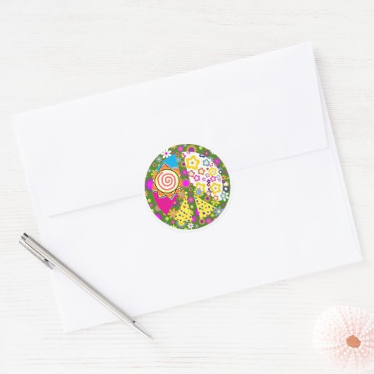 Peace Sticker (Envelop)