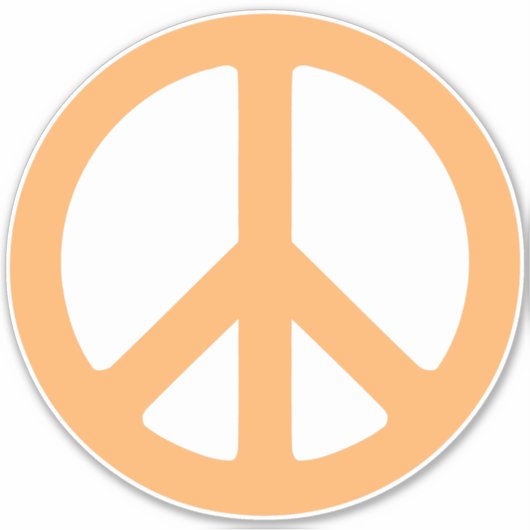 Peace Sticker (Voorkant)