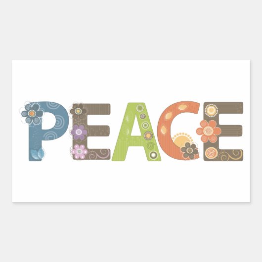 Peace Sticker (Voorkant)