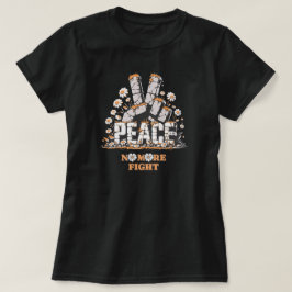 Peace Stone Flower Inspirerend Quote T-shirt
