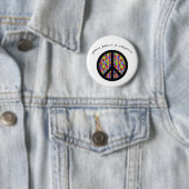 peace_stuk ronde button 5,7 cm (In situ)