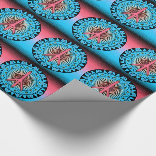 Peace ~ Sun Cadeaupapier (Hoek)