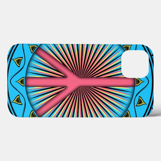 Peace ~ Sun Case-Mate iPhone Case (Achterkant (horizontaal))