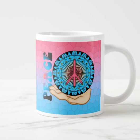 Peace ~ Sun Grote Koffiekop (Rechts)