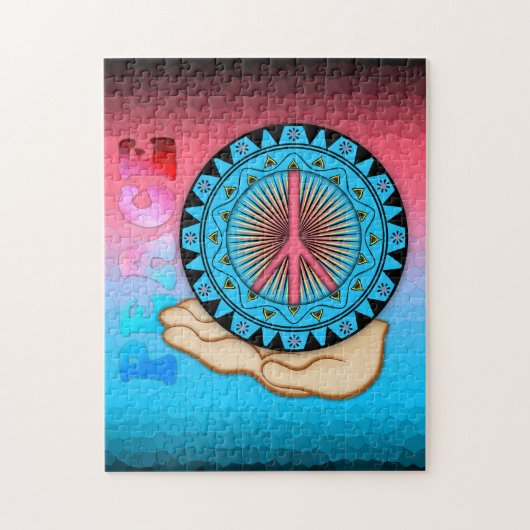 Peace ~ Sun Legpuzzel (Verticaal)