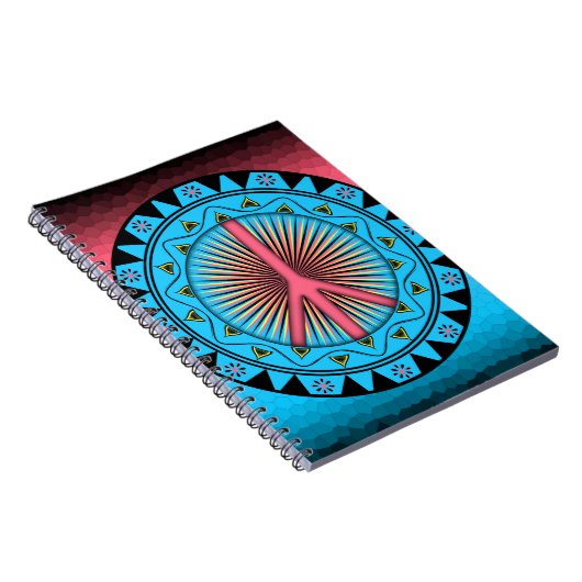 Peace ~ Sun Notitieboek (Rechterzijde)