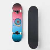 Peace ~ Sun Persoonlijk Skateboard (Voorkant)