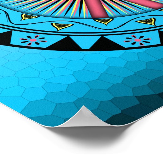 Peace ~ Sun Poster (Hoek)