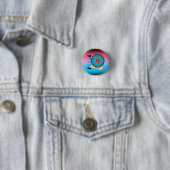 Peace ~ Sun Ronde Button 3,2 Cm (In situ)