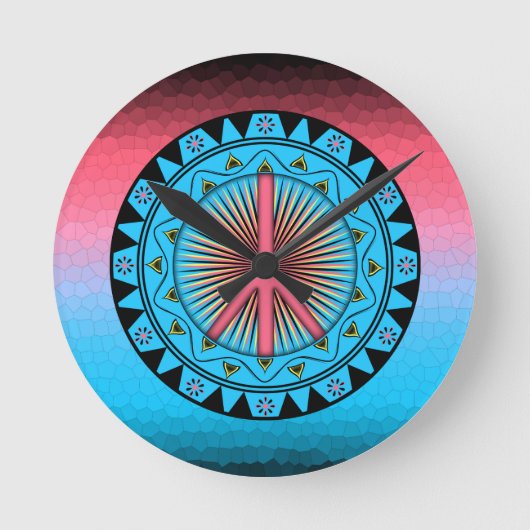 Peace ~ Sun Ronde Klok (Voorkant)