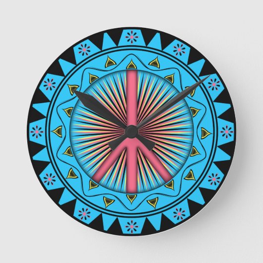 Peace ~ Sun Ronde Klok (Voorkant)