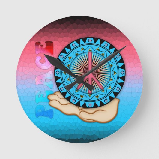Peace ~ Sun Ronde Klok (Voorkant)