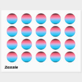 Peace ~ Sun Ronde Sticker (Vel)