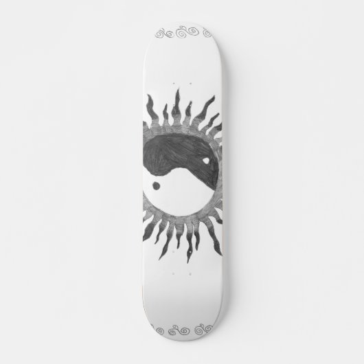 Peace Sun Skateboard (Voorkant)