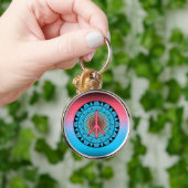 Peace ~ Sun Sleutelhanger (Hand)