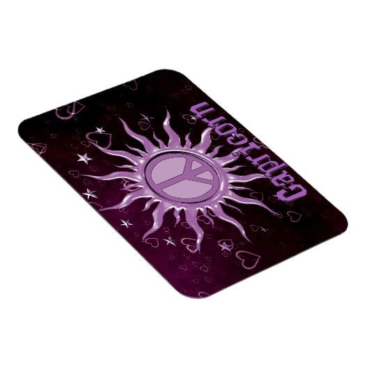 Peace Sun Steenbok Magneet (Rechterzijde)