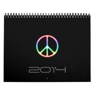 Peace Symbol Agenda 201X Kalender