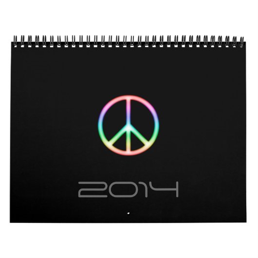 Peace Symbol Agenda 201X Kalender (Hoes)