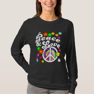 Peace Symbol and Love Of Women om Symbol Yogi Yog T-shirt