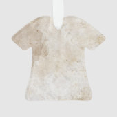 Peace Symbol Hippie Love 1960s Sign Mud Soiled Ornament (achterkant)