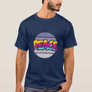 Peace Symbol Hippie Sign Love Happiness 660S 70S F T-shirt