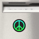 Peace Symbol Magnet (Insitu (Vaatwasser))