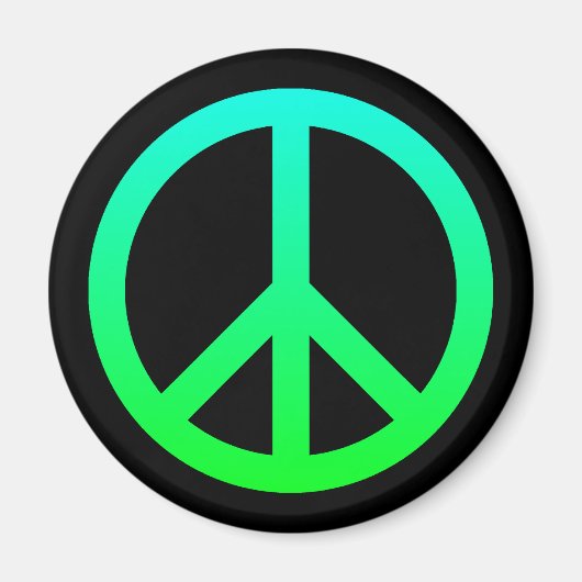Peace Symbol Magnet (Voorkant)