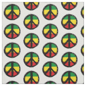 Peace Symbol with reaggae style Stof (Swatch)