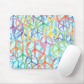 Peace Symbols Art Muismat (Met muis)