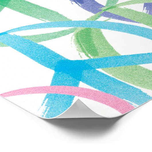 Peace Symbols Art Poster (Hoek)