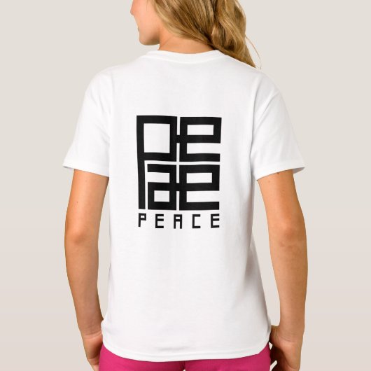 Peace T-shirt (Achterkant)