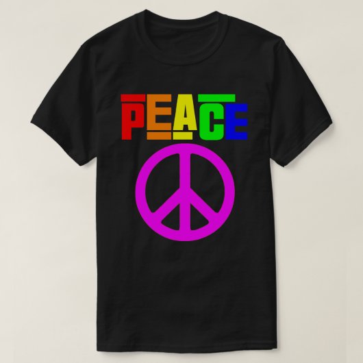 Peace T-shirt (Design voorkant)