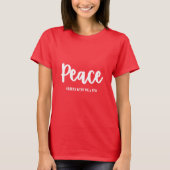 PEACE T-SHIRT (Voorkant)