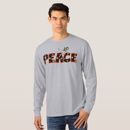 PEACE T-shirt (Voorkant volledig)