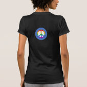PEACE T-shirt voor vrouwen (Achterkant)
