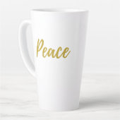 Peace Tall Latte Mok (Linkerhoek)