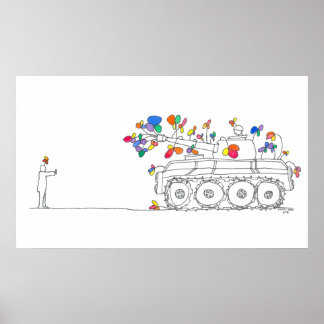 Peace Tank Poster