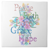 Peace  tegeltje (Voorkant)