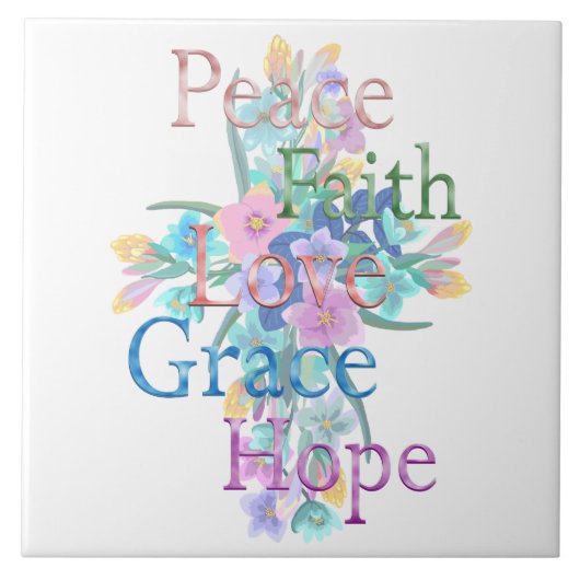 Peace  tegeltje (Voorkant)